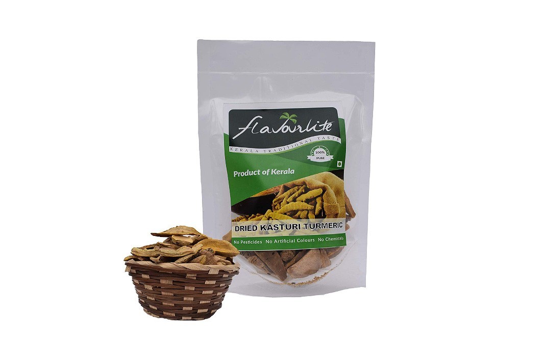 Flavourlite Dried Kasturi Turmeric    Pack  250 grams